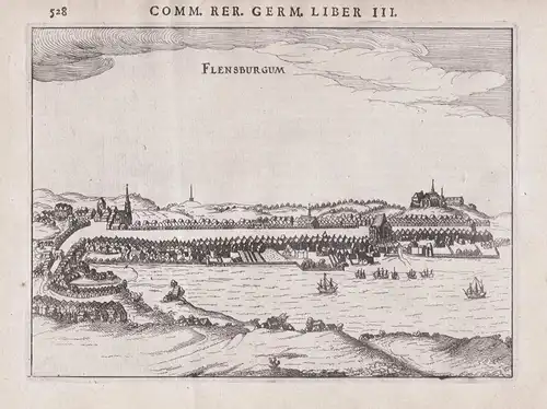 Flensburgum - Flensburg Schleswig-Holstein Gesamtansicht Ansicht view