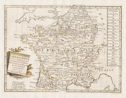 Gallia Vetus - Gallia Gaule Gallien France Frankreich