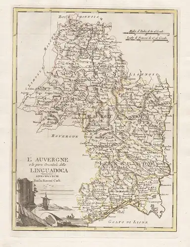 L'Auvergne e la parte Orientale della Linguadoca - Auvergne Languedoc Montpellier Beziers Clermont-Ferrand Men