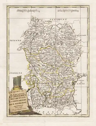 Il Quercy ed il Rouergue, la Lingua Doca Occidentale la Contea di Foix ed il Rossiglione - Perpignon Montauban