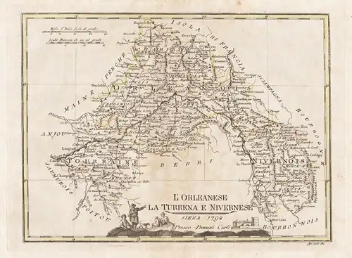 L'Orleanese, La Turrena e Nivernese - Orleans Tours Nevers France