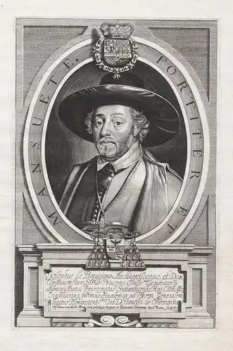 Josephus de Bergaigne Archiepiscopus, et Dux Cameracensium... - Joseph Bergaigne (1588-1647) bishop 's-Hertoge