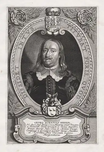 Georg Achatius Heher  - Georg Achatz Heher (1601-1667) Sachsen-Gotha Portrait