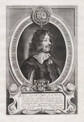 Abel Servien Comes de la Roche des Aubiers, Consiliarius Regis in omnibus Consilys, et Regis Christianissimi L