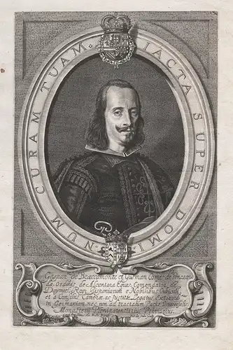 Gaspar de Braccamonte et Gusman... - Gaspar de Bracamonte Guzman (1595-1676) Pacheco Mendoza Penaranda Espana