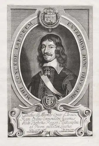 Claudius de Mesmes Comes d'Avaux Regii Ordinis Commendator Supremus... - Claude de Mesmes (1595-1650) Comte d'