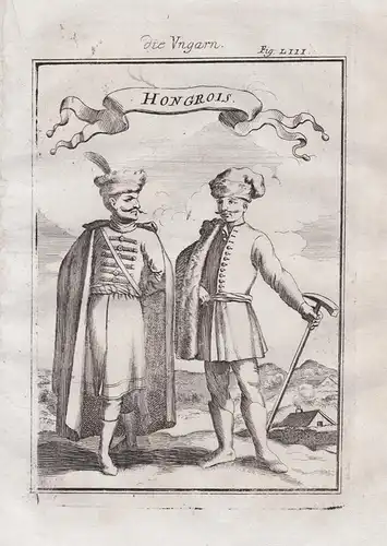 Hongrois - Hungary Ungarn Magyarorszag Hungarian people costumes Trachten