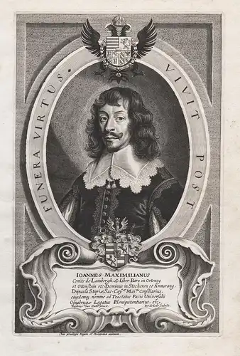Ioannes Maximilianus Comes de Lambergh, & Liber Baro in Ortenog... - Johann Maximilian von Lamberg (1608-1682)