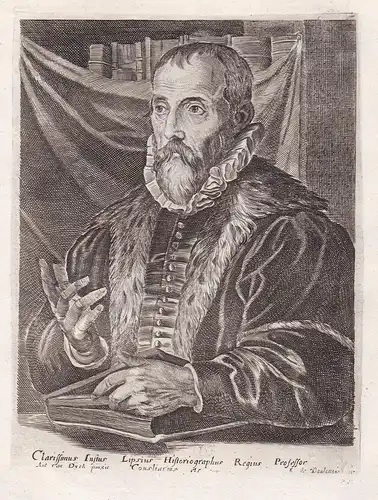 Clarissimus Iustus Lipsius Historiographus Regius Professor... - Justus Lipsius (1547-1606) humanist Philosoph