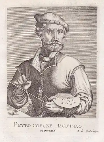 Petro Coecke Alostano Pictori - Pieter Coecke van Aelst (1502-1550) painter peintre Maler architect sculptor P