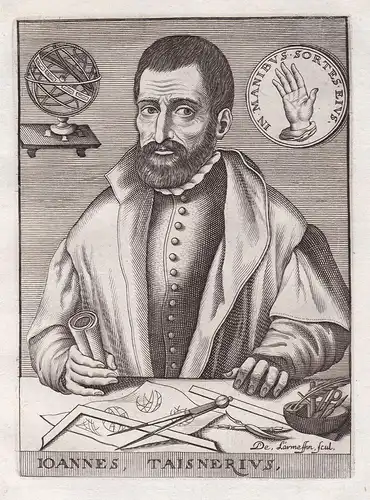 Ioannes, Taisnerius - Jean Tasnier (1508-1562) musician astrologer jurist mathematician Ath Musiker Mathematik