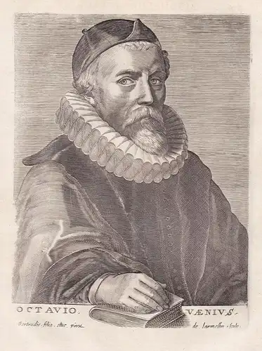Octavio Vaenius - Otto van Veen (1556-1629) painter Maler peintre humanist Antwerp Brussels Bruxelles Portrait