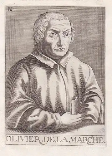 Olivier de la Marche - Olivier de la Marche (1425-1502) Schriftsteller Generalmünzmeister von Geldern writer c