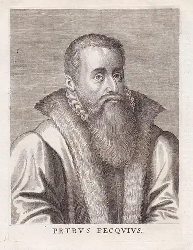 Petrus Pecquius - Petrus Peckius the Elder (1529-1589) jurist Marine naval Zierikzee Leuven Douai Mechelen Por