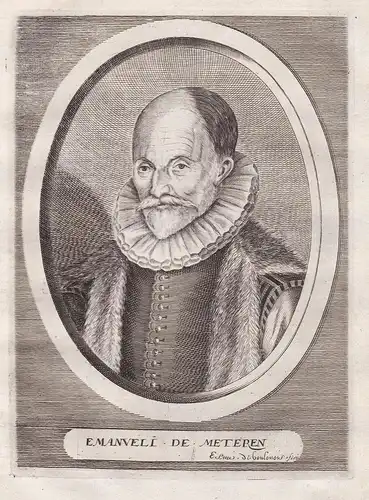 Emanueli de Meteren - Emanuel van Meteren (1535 - 1612) historian Antwerpen Anvers London