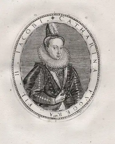 Catharina Fuggera - Katharina Gräfin Fugger (1575-1607) Babenhausen Ilsung Tratzberg Portrait