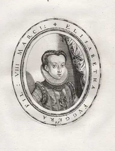Elisabetha Fuggera - Elisabeth Fugger (1570 - 1596) Nordendorf Welden Portrait