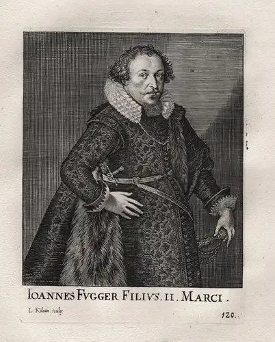 Joannes Fugger - Hans Fugger (1591 - 1638) Kirchheim Schmiechen Portrait