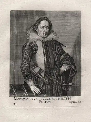 Marquardus Fugger - Marquard Graf Fugger (1595 - 1662) Biberach Portrait
