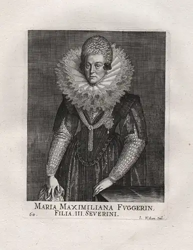 Maria Maximiliana Fuggerin - Maria Maximiliana Fugger (1591 - 1644) Schwabmünchen