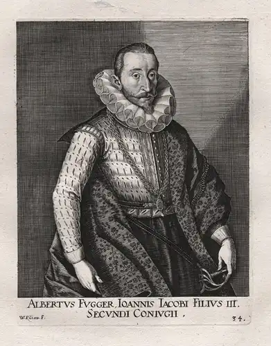 Albertus Fugger, Ioannis Iacobi Filius III. - Albrecht Fugger (1565-1624) Gumpenberg Portrait