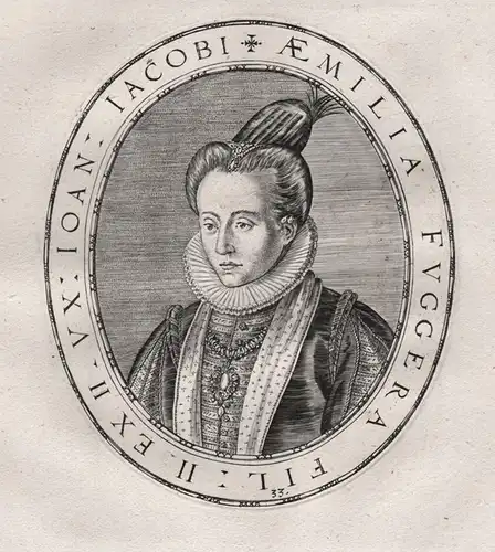 Aemilia Fuggera -  Aemilia Fugger (1564-1611) Sprinzenstein Portrait