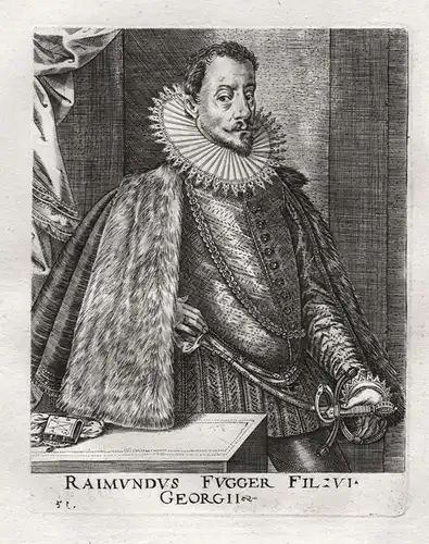 Raimundus Fugger - Raymund Freiherr Fugger (1553 - 1606) Brandenburg Obenhausen Portrait