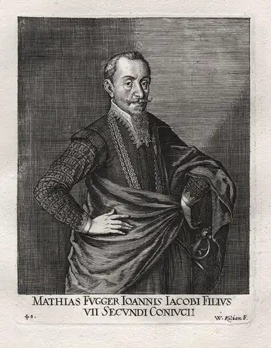Mathias Fugger - Matthias Fugger (1572 - 1603) Kirchberg Weissenhorn Köckritz Portrait