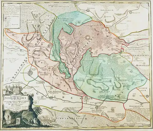 Comitatus Stolbergici ad Hercyniam ceteraumq. ad Illustris. Comites pertinentium Ditionum & terrarum ipsis adj