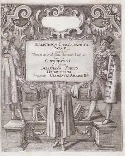 Bibliothecae Chalcographicae Pars VI. - Titel Titelblatt title