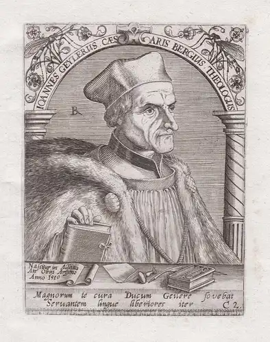 Ioannes Geylerus Caesaris Bergius Theologus - Johann Geiler von Kaysersberg (1445-1510) Prediger priest preach