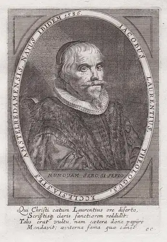 Iacobus Laurentius Theologus, Ecclesiastes... - Jakob Laurentius (1586-1644) Dutch theologian Amsterdam Diemen