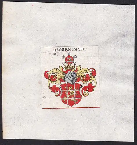 Degernpach - Degernpach Degernbach Wappen Adel coat of arms heraldry Heraldik