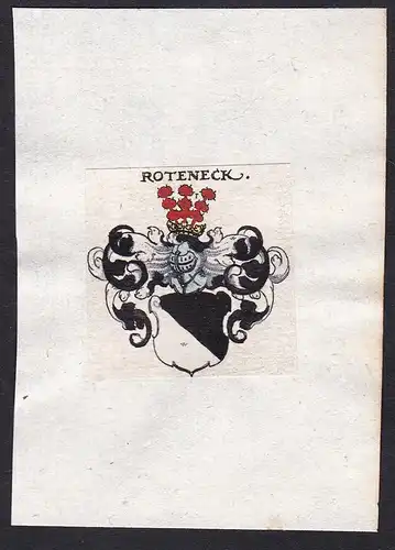 Roteneck - Roteneck Rotheneck Wappen Adel coat of arms heraldry Heraldik