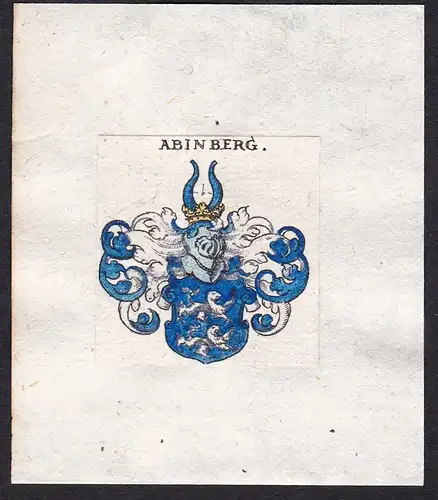 Abinberg - Abinberg Abenberg Wappen Adel coat of arms heraldry Heraldik