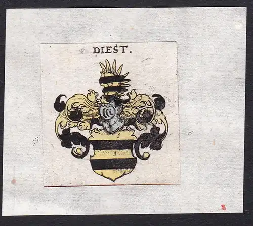 Diest - Diest Wappen Adel coat of arms heraldry Heraldik