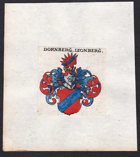 Dornberg. Leonberg - Dornberg Leonberg Wappen Adel coat of arms heraldr Heraldik