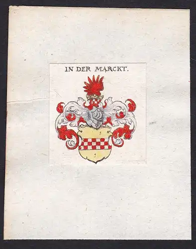 In der Marckt - In der Marckt Wappen Adel coat of arms heraldry Heraldik