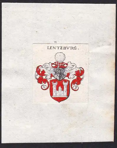 Lentzburg - Lentzburg Lenzburg Wappen Adel coat of arms heraldry Heraldik