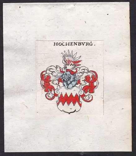 Hochenburg - Hochenburg Hohenburg Wappen Adel coat of arms heraldr Heraldik