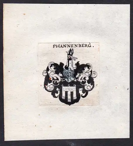 Phannenberg - Phannenberg Pfannenberg Wappen Adel coat of arms heraldry Heraldik