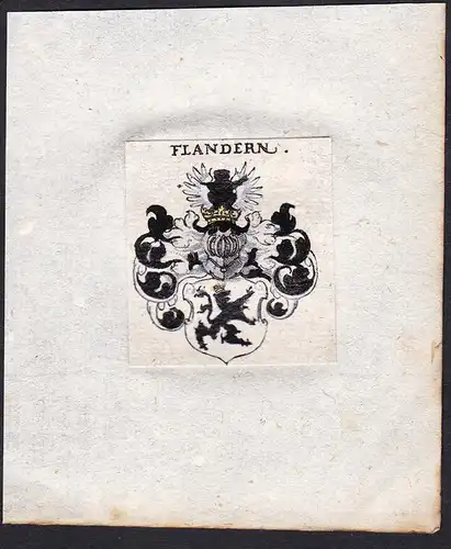 Flandern - Flandern Wappen Adel coat of arms heraldry Heraldik
