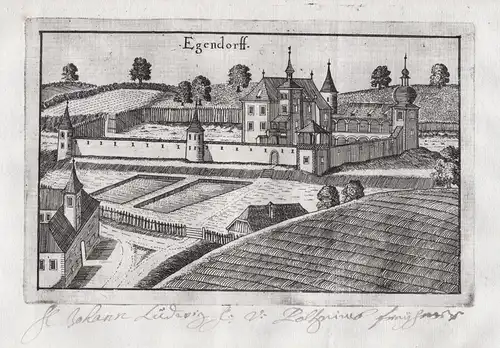 Egendorff - Schloss Eggendorf BZ Linz-Land Oberösterreich Österreich