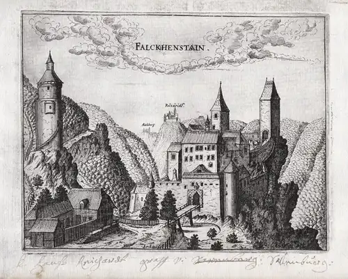 Falckhenstain - Burg Falkenstein Ranna Hofkirchen im Mühlkreis BZ Rohrbach Oberösterreich Österreich