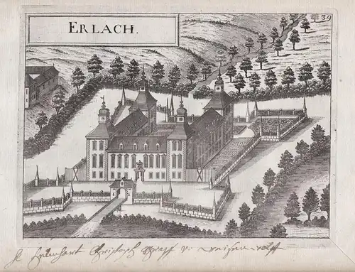 Erlach - Schloss Erlach Kallham BZ Grieskirchen Oberösterreich Österreich