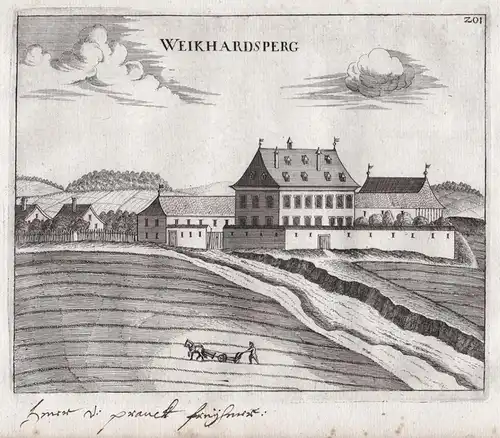 Weikhardsperg - Schloss Waikhartsberg Waizenkirchen BZ Grieskirchen Oberösterreich Österreich