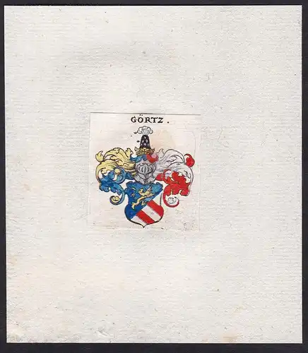 Görtz - Görtz Wappen Adel coat of arms heraldry Heraldik