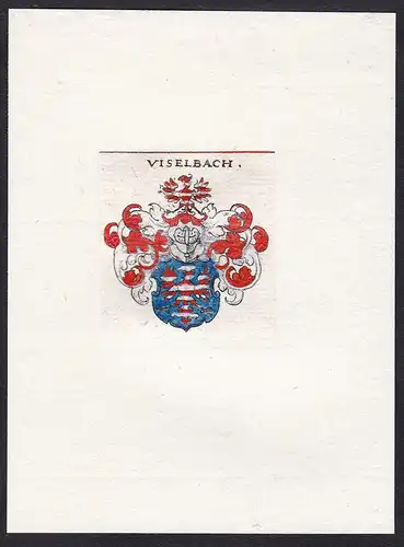 Viselbach - Viselbach Vieselbach Wappen Adel coat of arms heraldry Heraldik