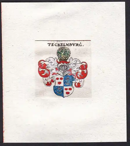 Teckelnburg - Teckelnburg Tecklenburg Wappen Adel coat of arms heraldry Heraldik