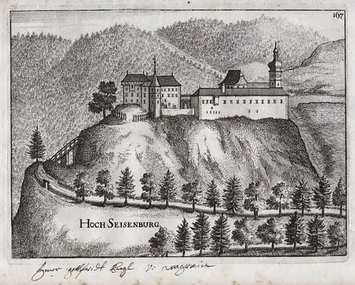 Hoch Seisenburg - Schloss Seisenburg Pettenbach BZ Kirchdorf Oberösterreich Österreich